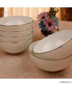 سرویس غذاخوری چینی 157 پارچه 24 نفره مدل نارون