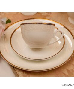 سرویس چینی غذاخوری 157 پارچه 24 نفره مدل توسکا