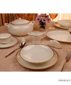 سرویس غذاخوری بن چاینا 24 نفره 157 پارچه مدل راش