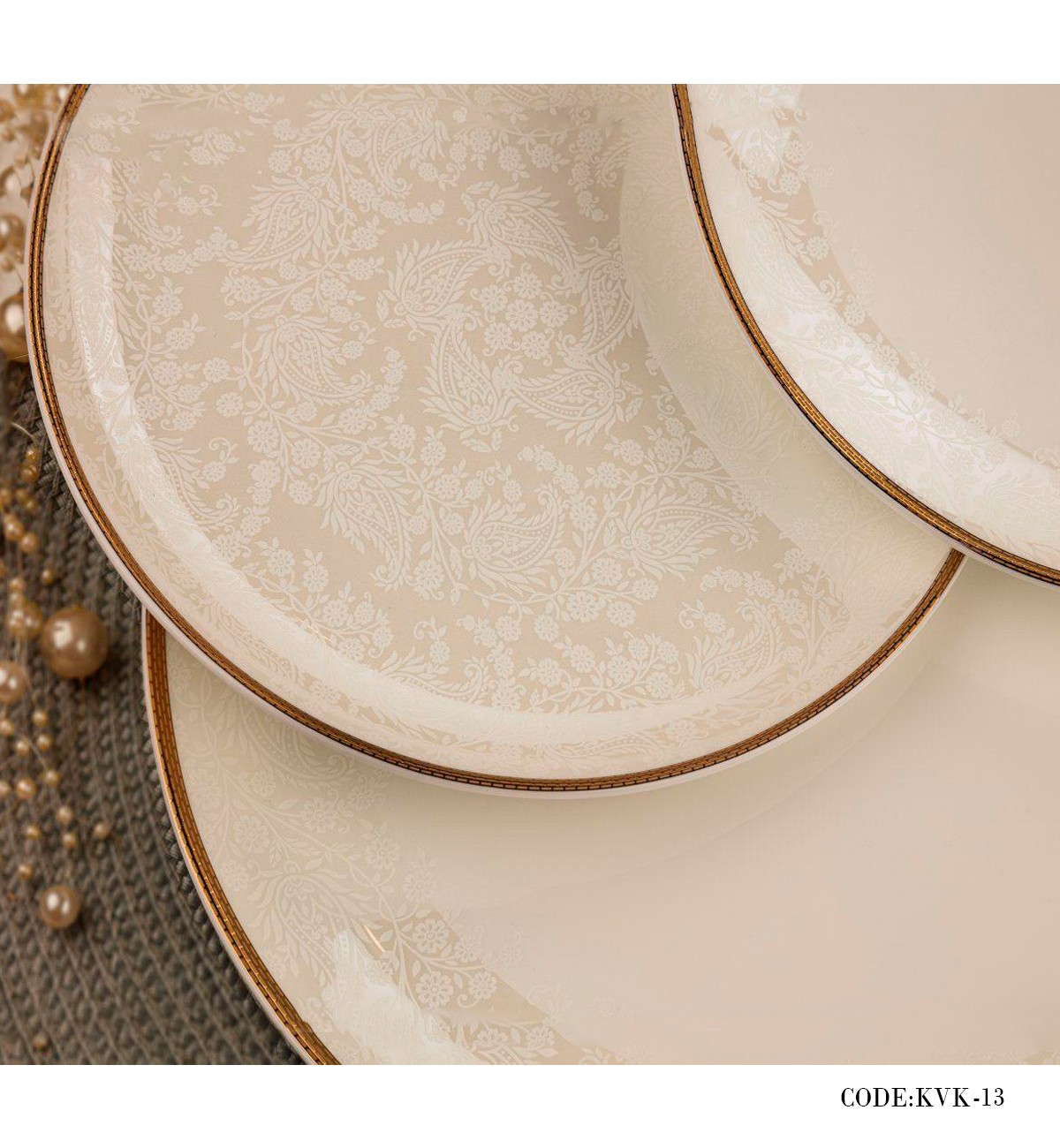 سرویس غذاخوری چینی 18 نفره 133 پارچه مدل سرو