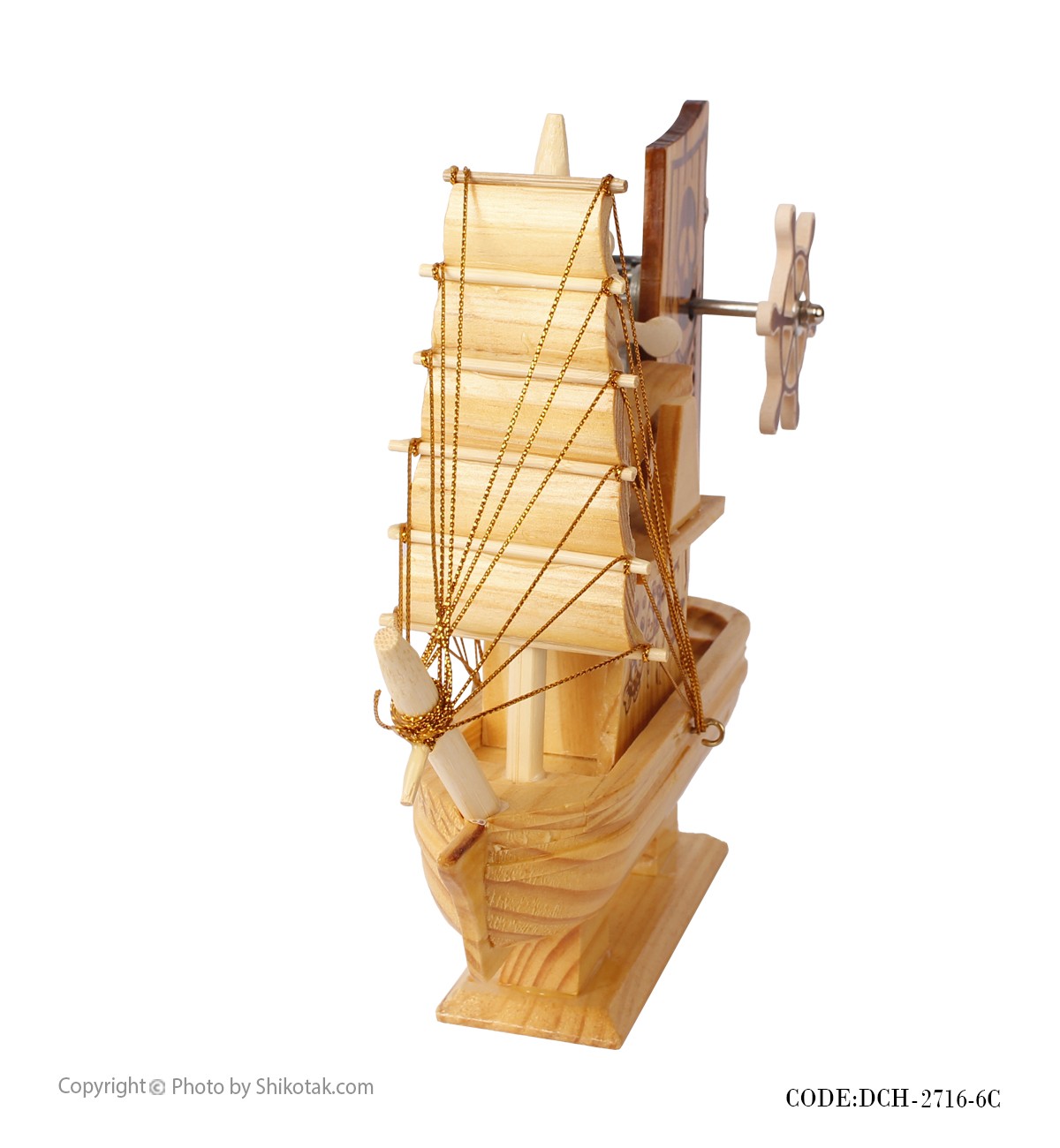 کشتی دکوری چوبی موزیکال سری 6C