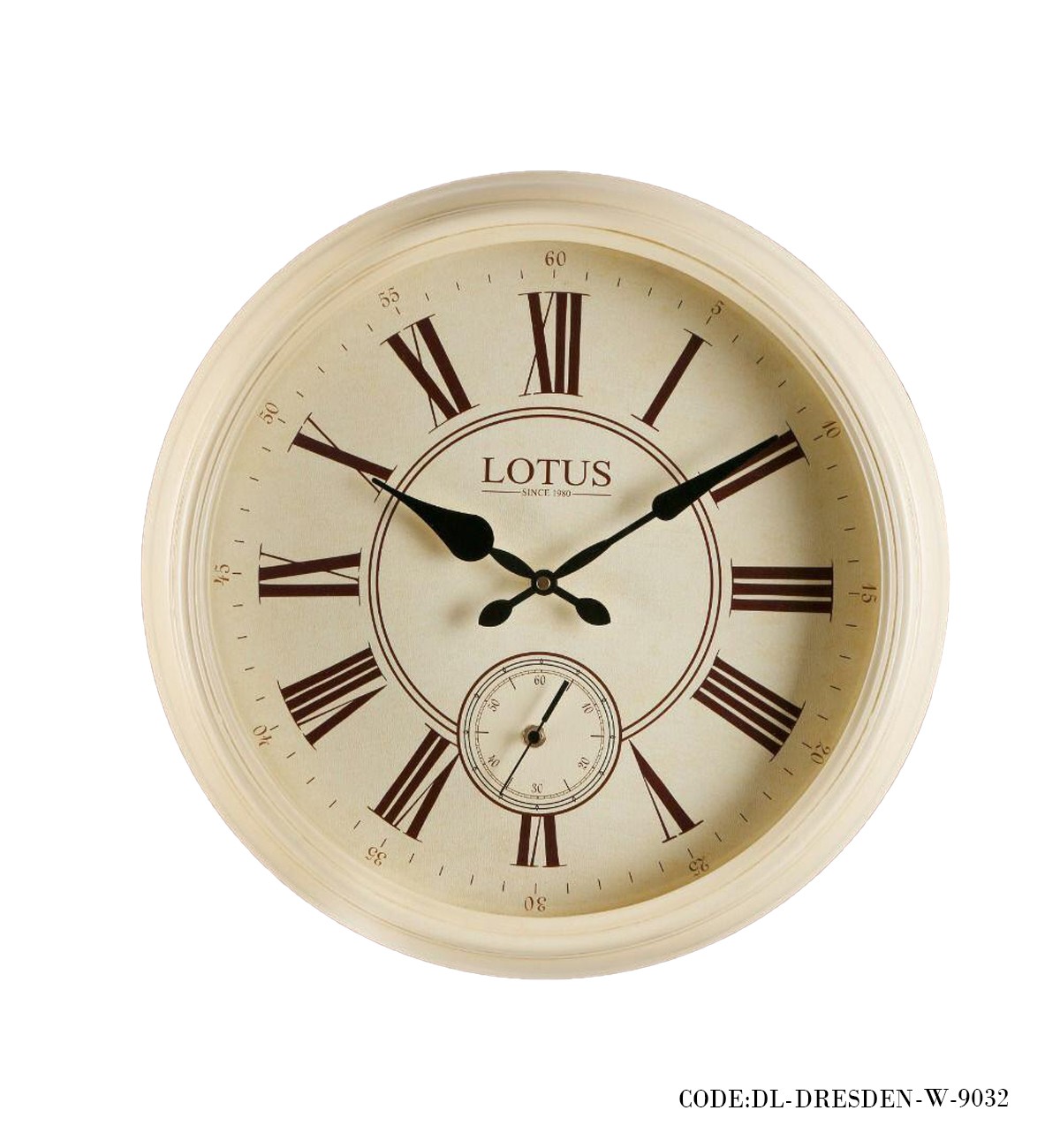 ساعت دیواری چوبی مدل DRESDEN