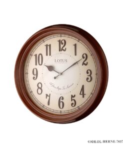ساعت چوبی لوتوس دیواری مدل HERNE