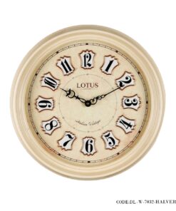 ساعت دیواری چوبی لوتوس مدل HALVER