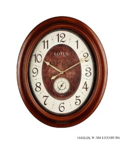 ساعت دیواری چوبی مدل LEESBURG