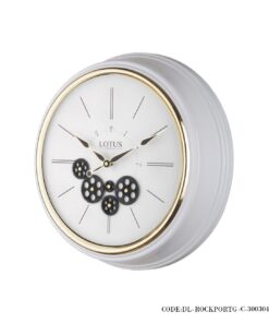 ساعت دیواری فلزی لوتوس مدل ROCKPORTG