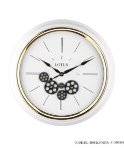 ساعت دیواری فلزی لوتوس مدل ROCKPORTG
