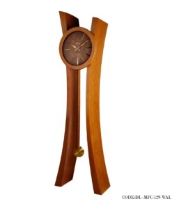 ساعت ایستاده چوبی مدل MFC رنگ قهوه ای روشن