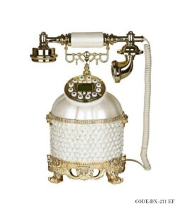 تلفن رومیزی بلند کلاسیک دکمه ای مدل 211EF