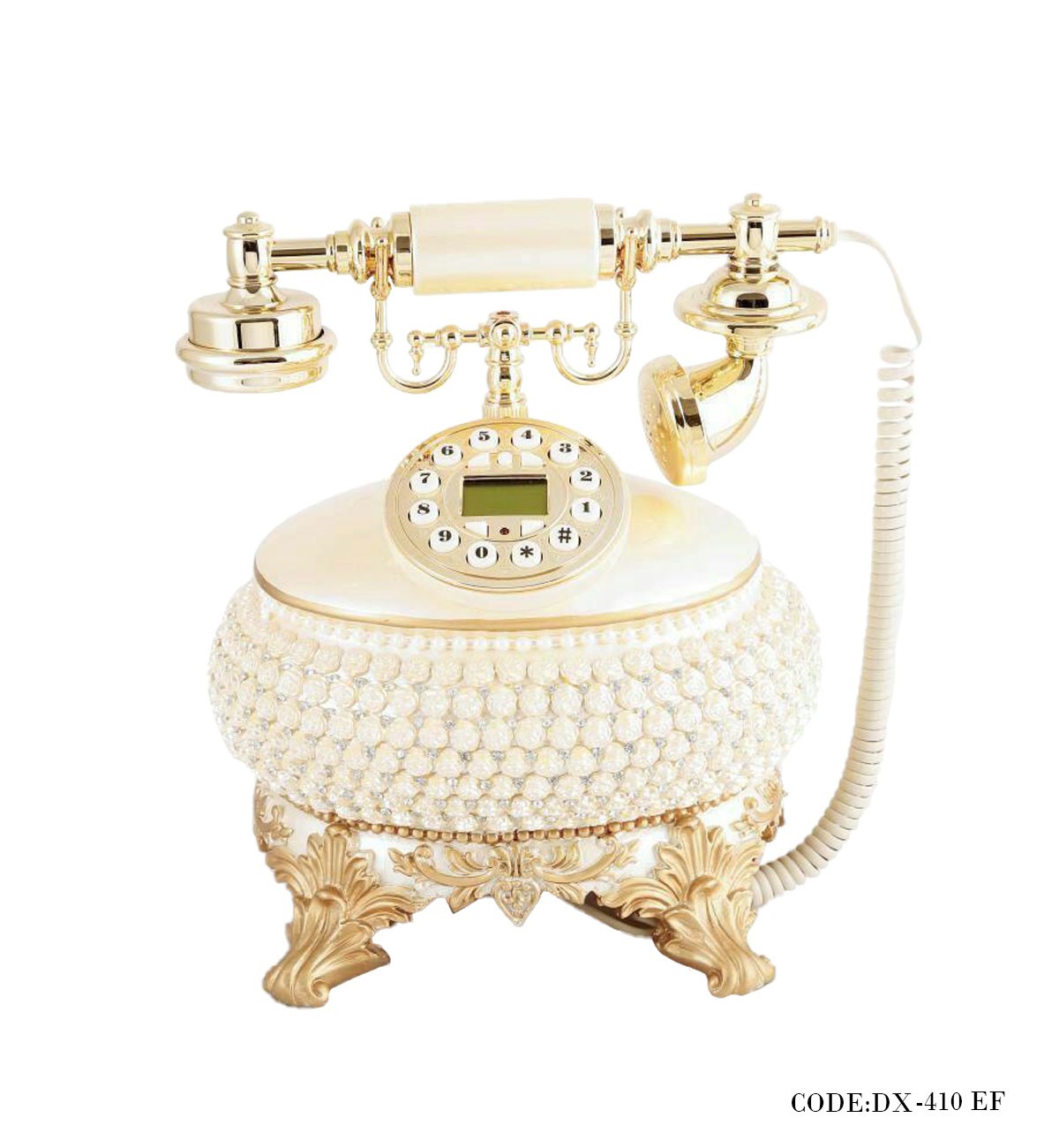 تلفن رومیزی پهن کلاسیک مدل 410EF