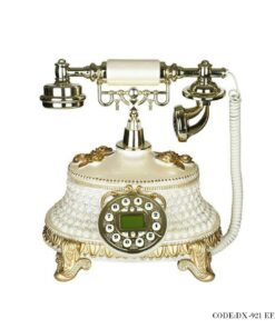تلفن کلاسیک رومیزی سفید مدل 921EF