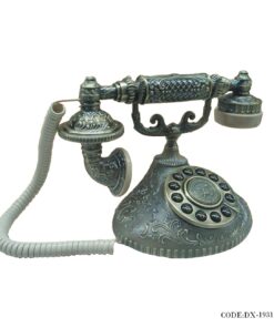 تلفن سلطنتی رومیزی چرخشی طوسی مدل 1931