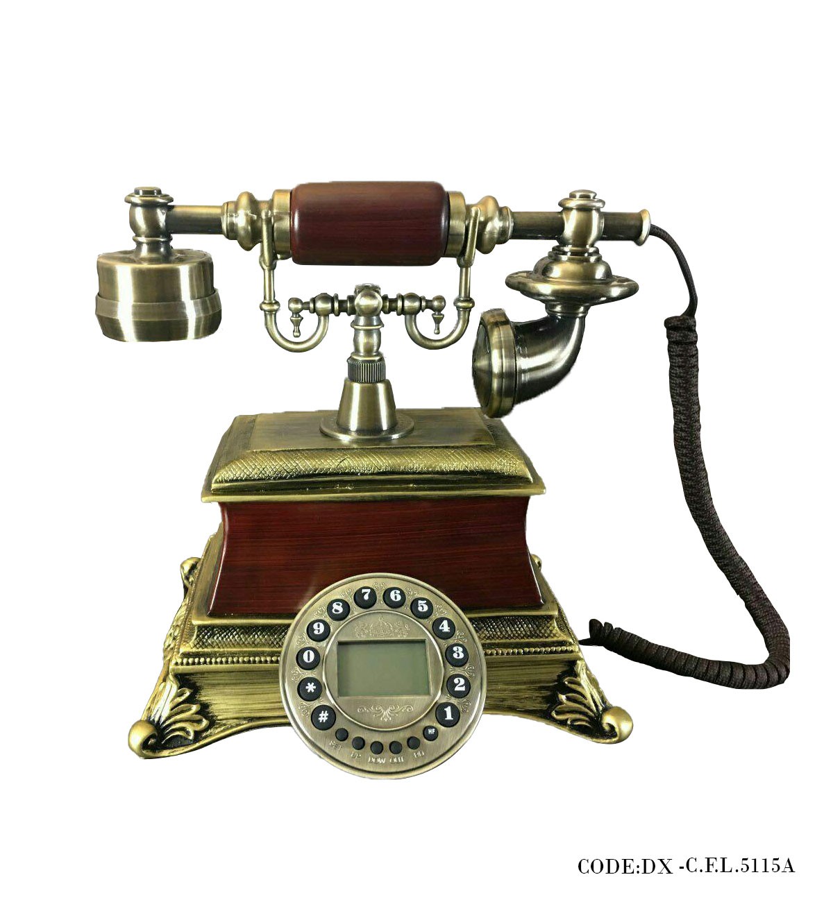 تلفن سلطنتی رومیزی دکمه ای مدل 5115A