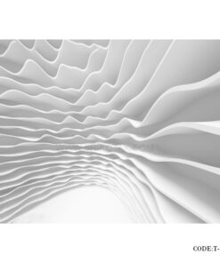 پوستر 3D پارچه ای دیواری طرح مواج