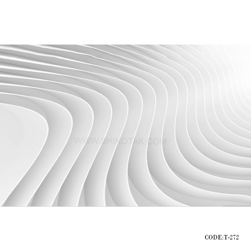 پوستر 3D دیواری پارچه ای طرح امواج