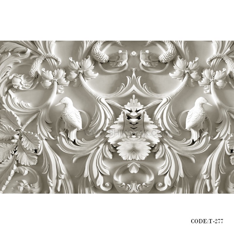 پوستر دیواری پارچه ای سه بعدی طرح پرنده