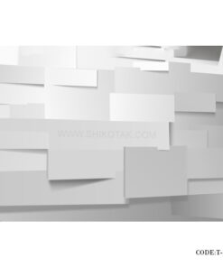 پوستر 3D دیواری پارچه ای طرح دیوار سنگی