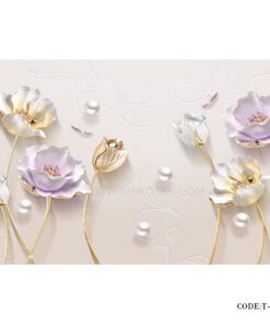 پوستر دیواری پارچه ای سه بعدی مدل 323