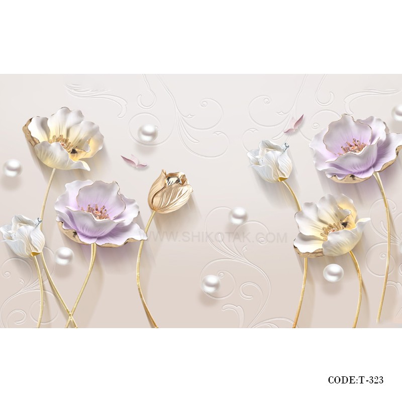 پوستر دیواری پارچه ای سه بعدی مدل 323