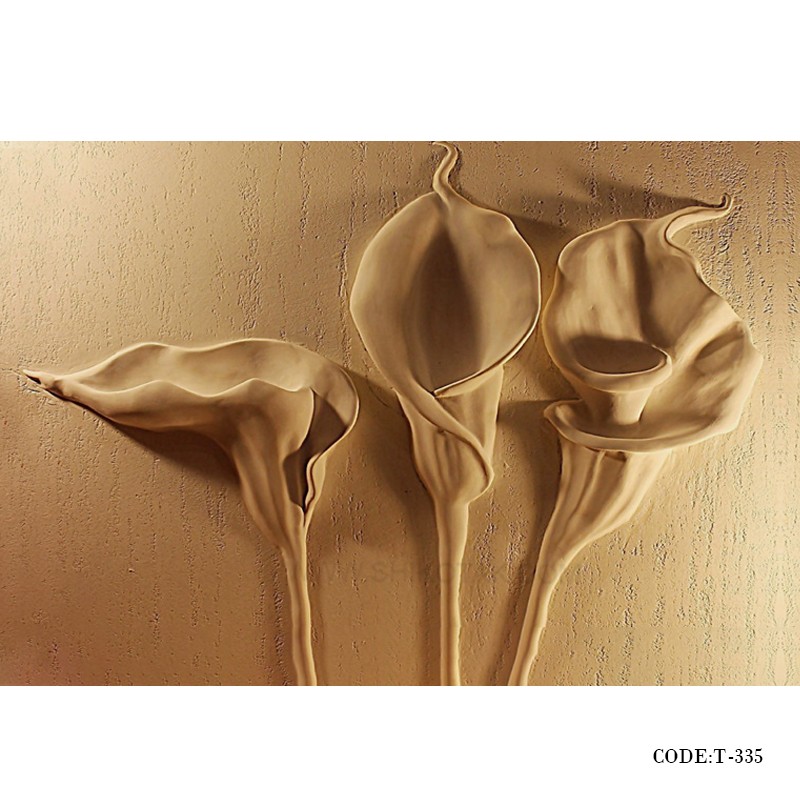 پوستر دیواری سه بعدی کاغذی طرح شیپوری