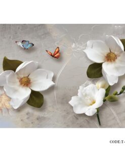 پوستر سه بعدی دیواری کاغذی طرح بوستان