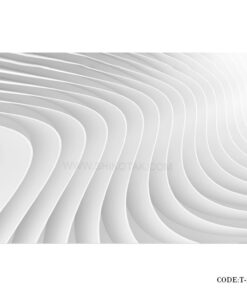 پوستر 3D دیواری کاغذی طرح امواج