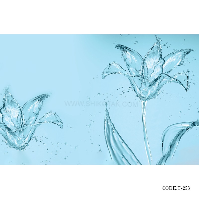 پوستر کاغذی دیواری 3D طرح آب