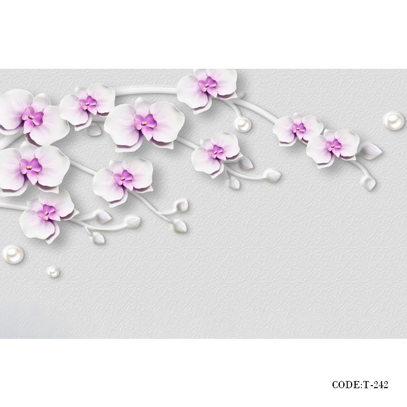 پوستر دیواری کاغذی 3D طرح پیچک