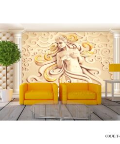 پوستر دیواری کاغذی 3D طرح ستون