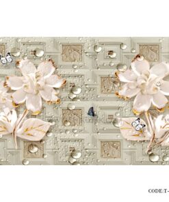 پوستر کاغذی دیواری سه بعدی طرح قطره