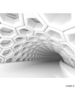 پوستر 3D دیواری کاغذی طرح راه