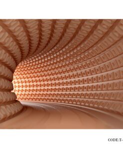 پوستر دیواری 3D کاغذی طرح مسیر