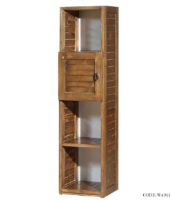 کتابخانه خانگی چوبی مدرن 4 طبقه رکسان