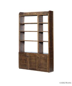 کتابخانه تمام چوب 5 طبقه طرح رومینا