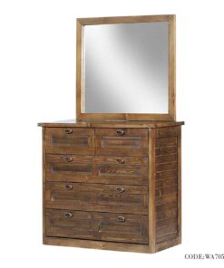 میز آرایش طرح رادان تمام چوب