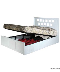 تختخواب دونفره چوبی مدل آذین