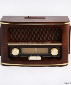 رادیو طرح قدیمی بلوتوث دار مدل ژوبین