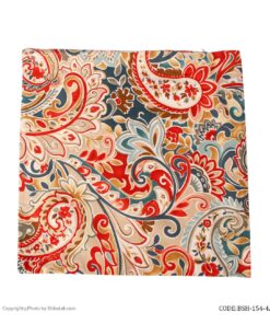 کاور کوسن و کوسن پر شده سنتی طرح بوته جقه