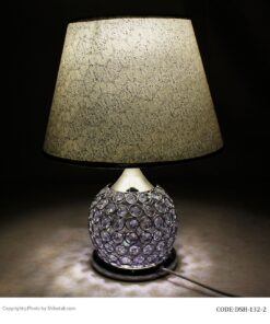 آباژور کریستالی نقره ای سری 2-132