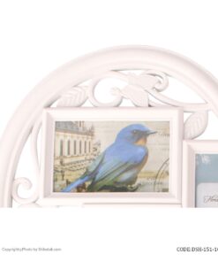 قاب عکس 6تایی پلاستیکی طرح قلب