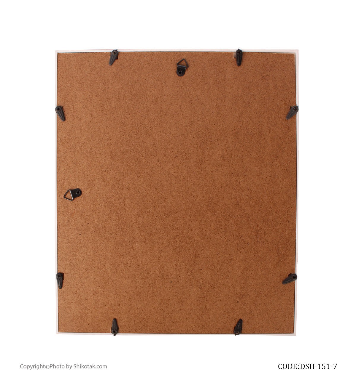 قاب عکس دیواری سفید پلاستیکی مدل آنا