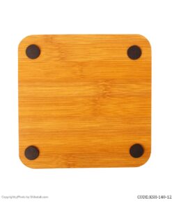 زیر قابلمه ای چوبی نسوز مربع