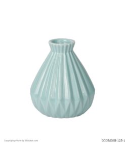 گلدان آبی سرامیکی شیک و تک سری 125