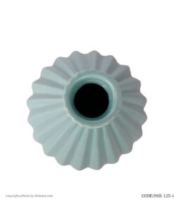 گلدان آبی سرامیکی شیک و تک سری 125