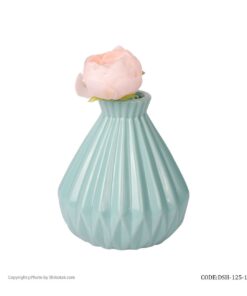 گلدان آبی سرامیکی شیک و تک سری 125