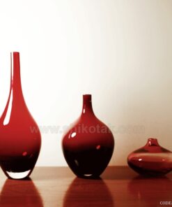 گلدان شیک سالونگ قرمز