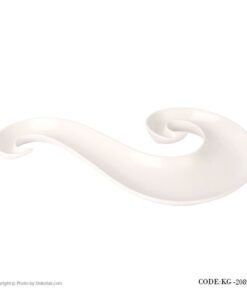 اردو خوری سرامیکی طرح مارپیچ