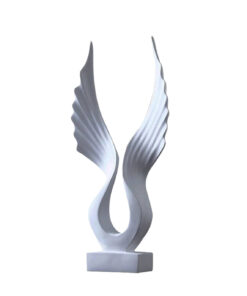 مجسمه دکوری پلی استر طرح بال شاهین