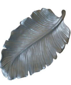 میوه خوری طلایی پلی استر طرح برگ