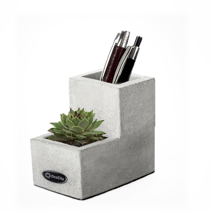 گلدان وجاقلمی سنگی طرح dco3